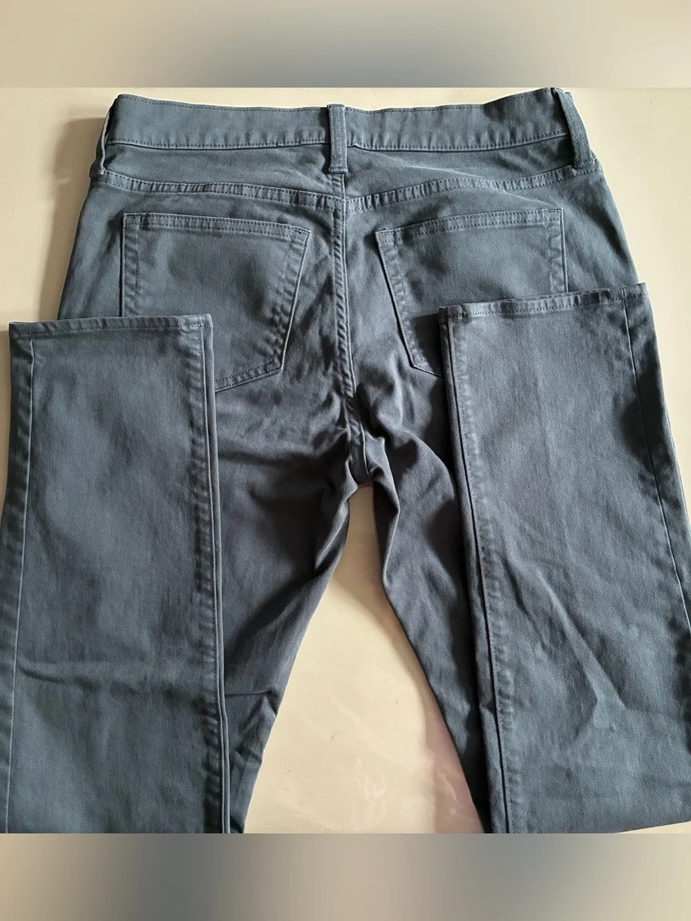 J. Crew Flex Slim Pants in Slate Blue-Grey